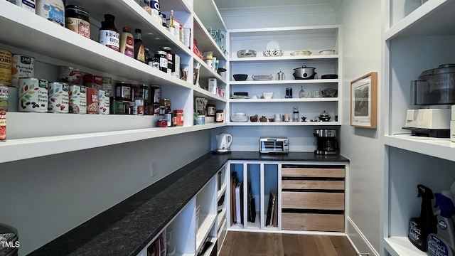 view of pantry