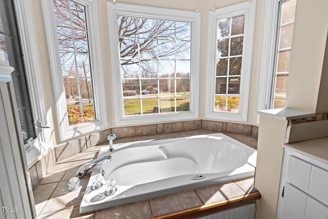 bathroom featuring plenty of natural light