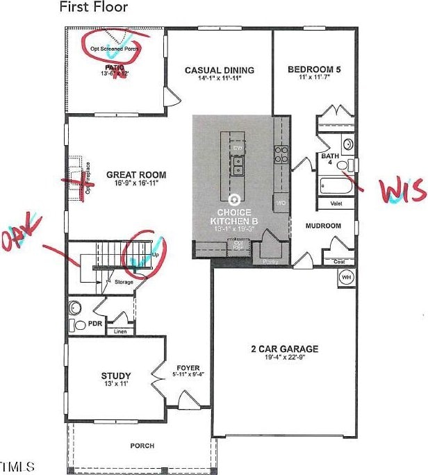 view of layout