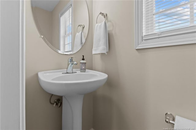 bathroom with a wealth of natural light