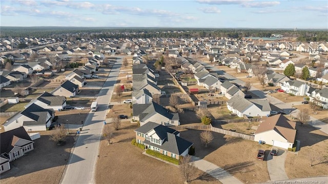 birds eye view of property featuring a residential view