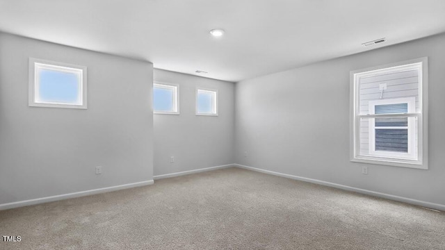 7521 Percussion Dr, Apex, NC 27539 - spare room with baseboards and carpet flooring