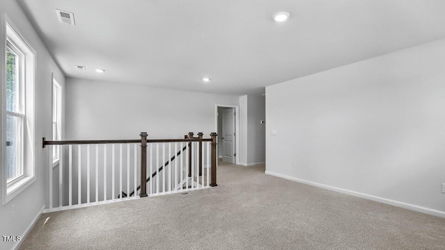7521 Percussion Dr, Apex, NC 27539 - carpeted empty room featuring recessed lighting and baseboards