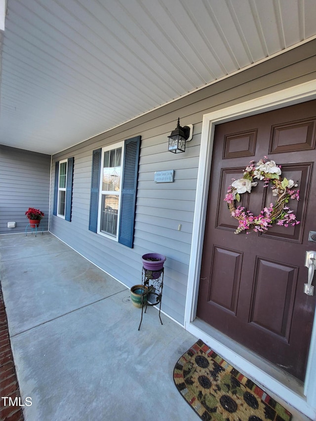 view of entrance to property