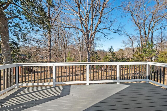 view of deck