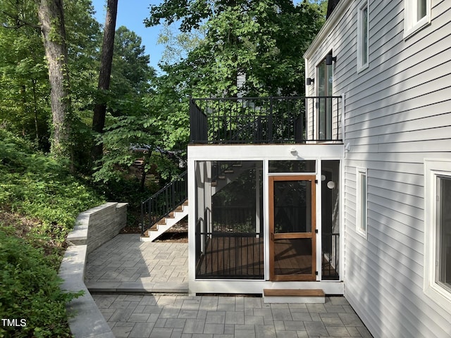 exterior space featuring a patio area