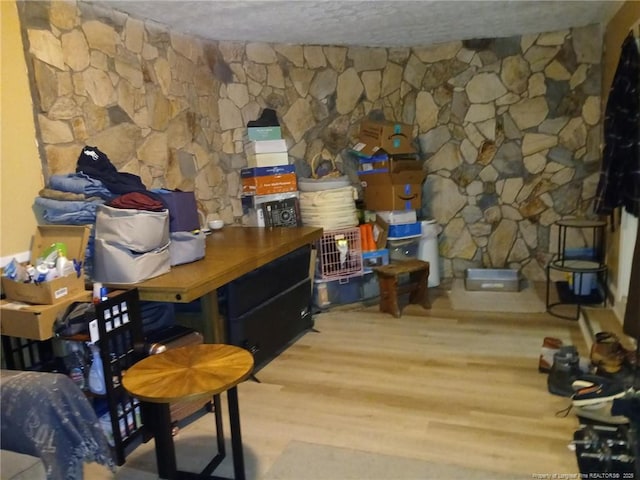 view of storage room