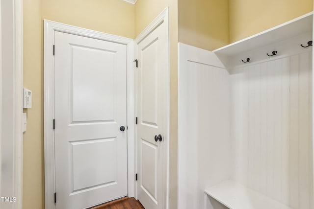 view of mudroom