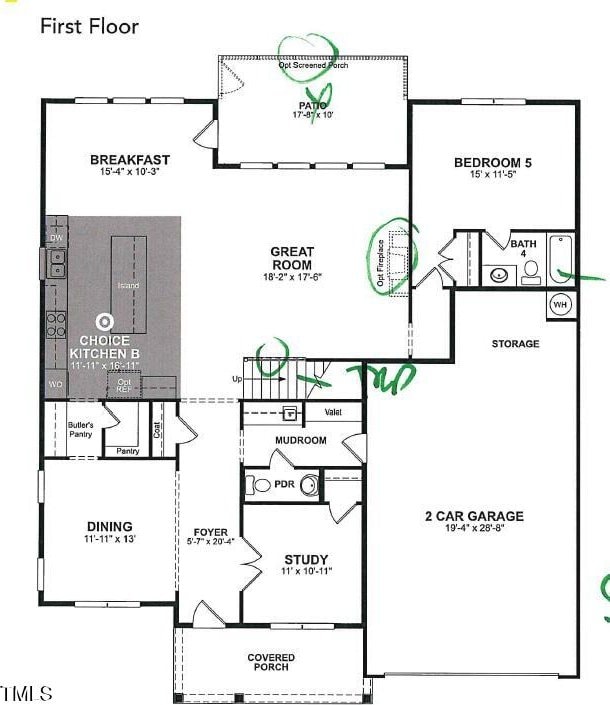 view of layout