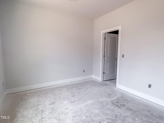 1905 Old Bramble Ln Unit 4, Fuquay Varina, NC 27526 - spare room featuring concrete flooring and baseboards