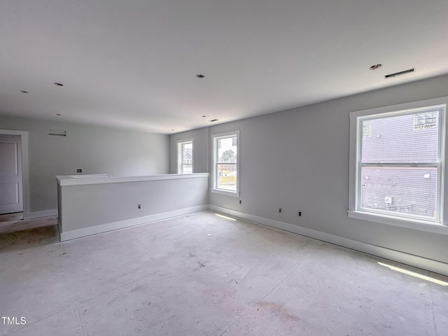 1905 Old Bramble Ln Unit 4, Fuquay Varina, NC 27526 - spare room with concrete flooring and baseboards