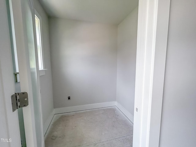 1905 Old Bramble Ln Unit 4, Fuquay Varina, NC 27526 - empty room with concrete floors and baseboards