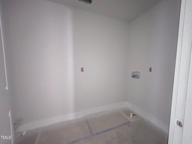 1905 Old Bramble Ln Unit 4, Fuquay Varina, NC 27526 - laundry area with hookup for a washing machine