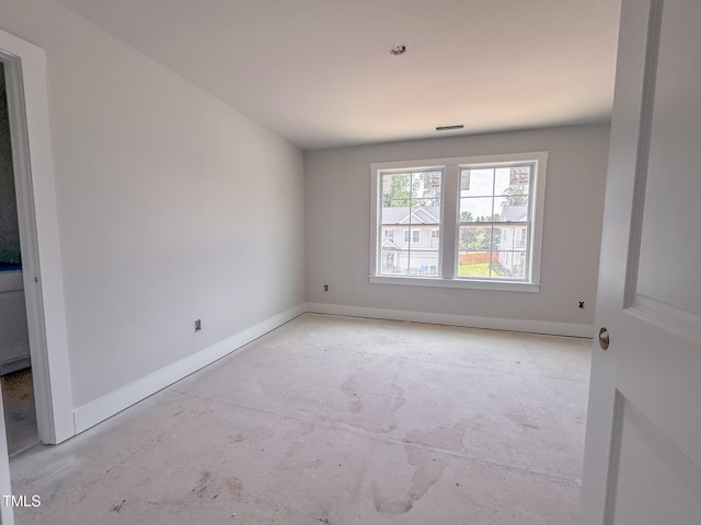 1905 Old Bramble Ln Unit 4, Fuquay Varina, NC 27526 - unfurnished room with concrete floors and baseboards