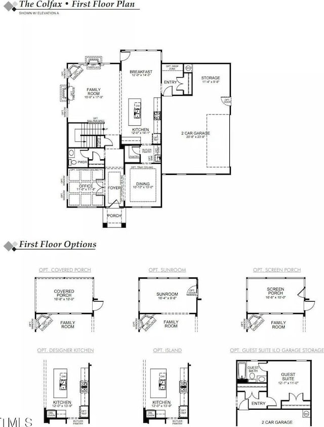 view of layout