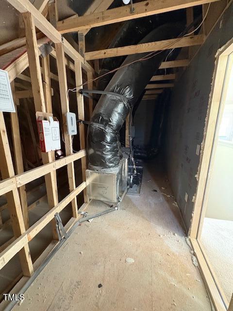 190 Sage Ln Unit 015, Four Oaks, NC 27524 - view of unfinished attic