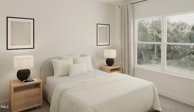 167 S Harvest Ridge Way Unit 223, Wilsons Mills, NC 27520 - bedroom with carpet and baseboards