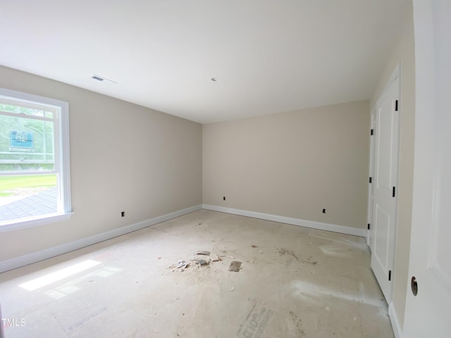 1663 Keith Hills Rd, Lillington, NC 27546 - spare room with baseboards and visible vents