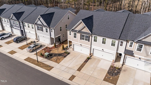 bird's eye view featuring a residential view