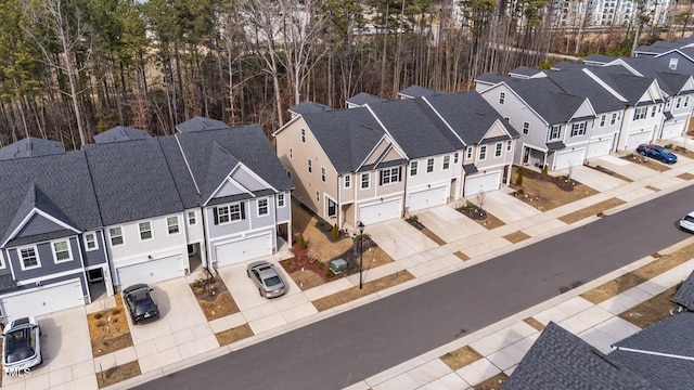 birds eye view of property featuring a residential view