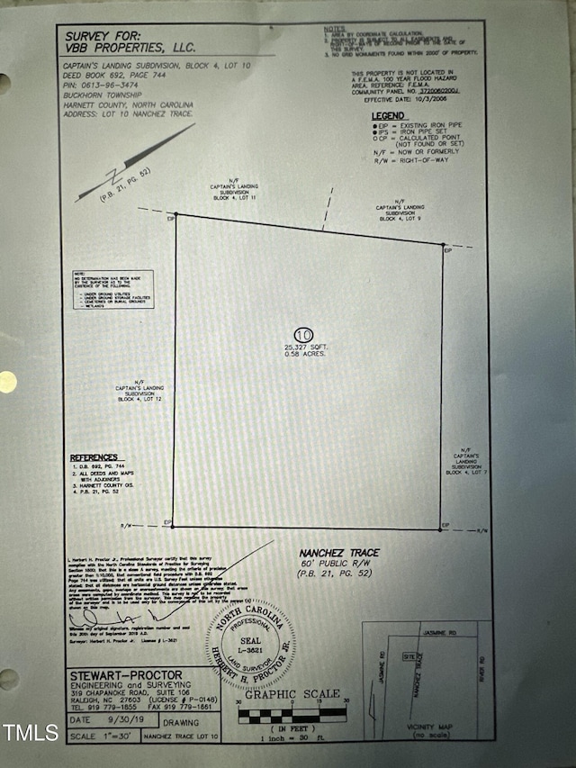 Listing photo 3 for LOT10 Natchez Trce, Fuquay Varina NC 27526