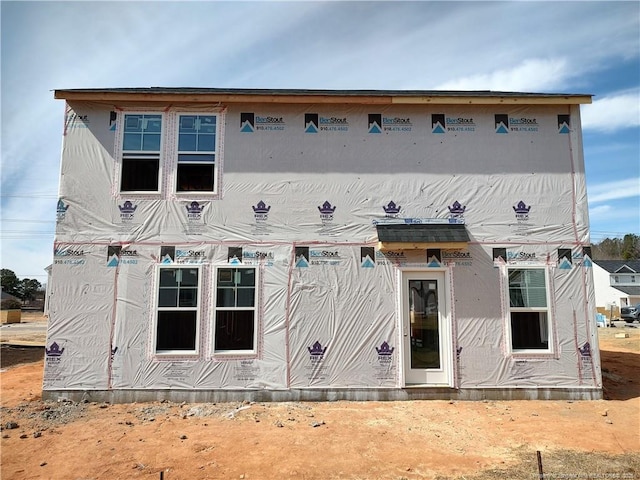 view of rear view of house