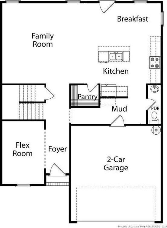 814 Tori Dr, Spring Lake, NC 28390 - floor plan / room layout