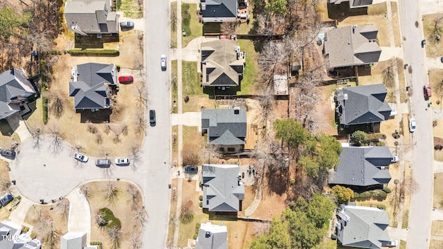 birds eye view of property featuring a residential view