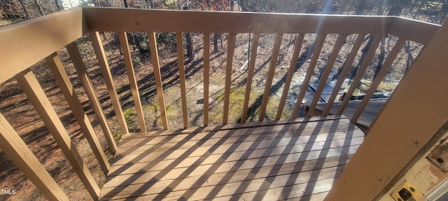 view of deck