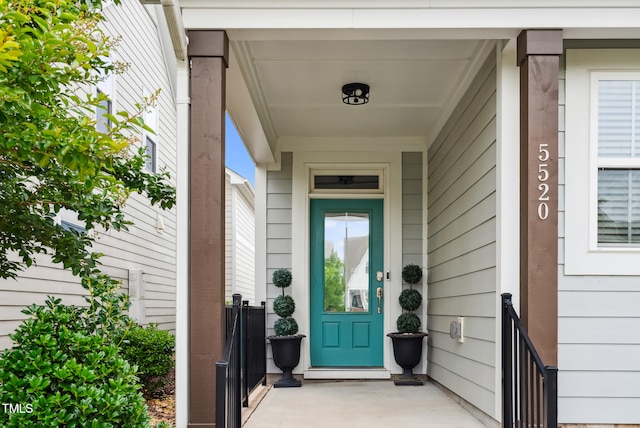 5520 Advancing Ave, Raleigh, NC 27616 - view of exterior entry featuring covered porch
