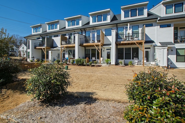 view of rear view of property