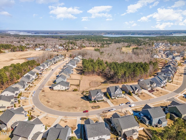 birds eye view of property featuring a residential view