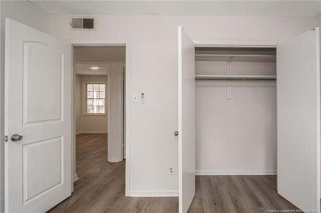 closet with visible vents