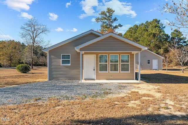 view of front of house