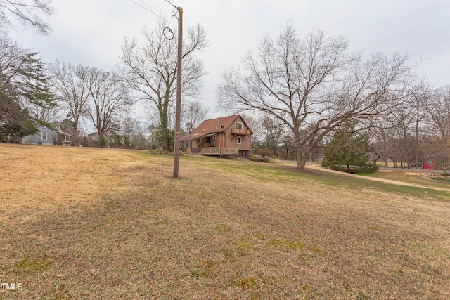 view of yard