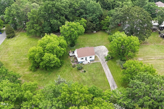 524 N Occoneechee St, Hillsborough, NC 27278 - aerial view of property and surrounding area