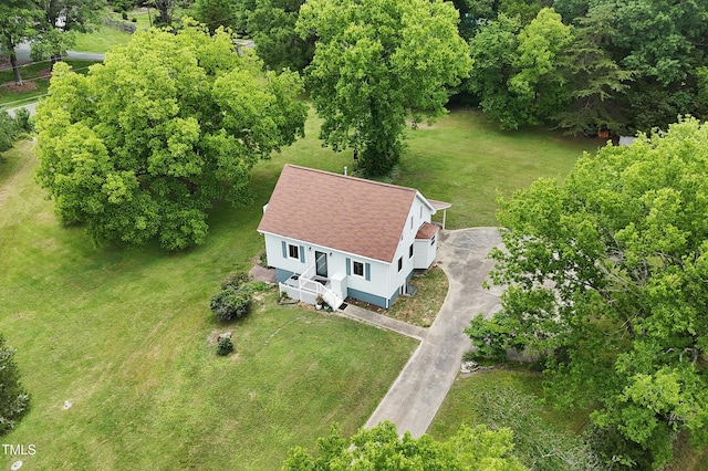 524 N Occoneechee St, Hillsborough, NC 27278 - view from above of property