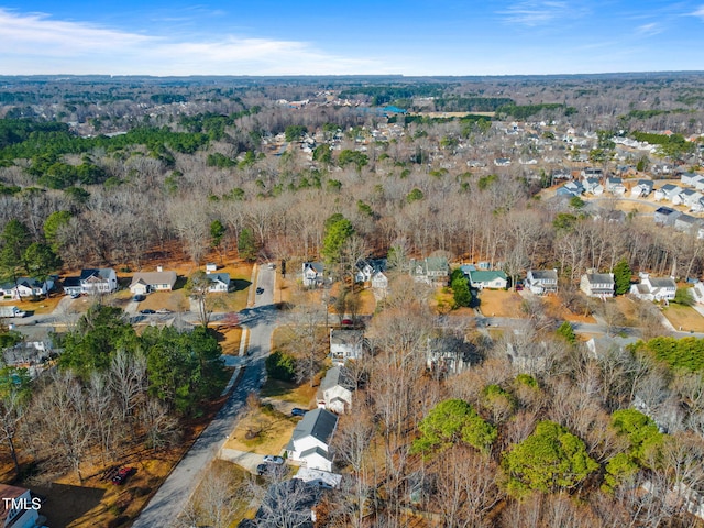 birds eye view of property featuring a residential view