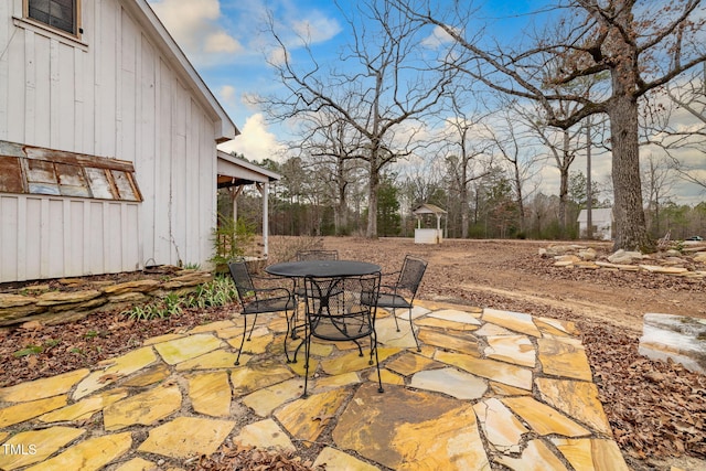 view of patio / terrace featuring outdoor dining space