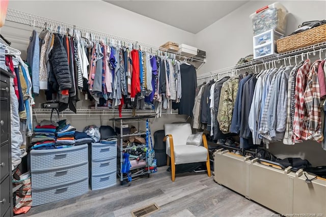 45 Cutter Cir, Sanford, NC 27332 - spacious closet with wood finished floors