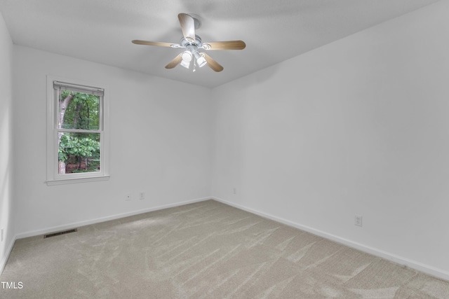 410 Oak Run Dr, Raleigh, NC 27606 - empty room featuring carpet and a ceiling fan