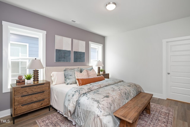504 Yeowell Dr, Chapel Hill, NC 27514 - bedroom with wood finished floors