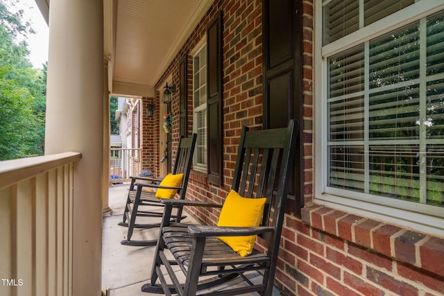 109 Skywater Ln, Holly Springs, NC 27540 - view of covered porch