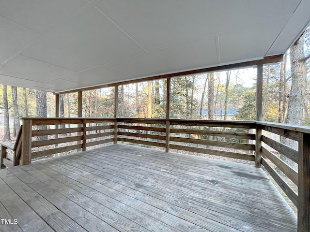 view of deck