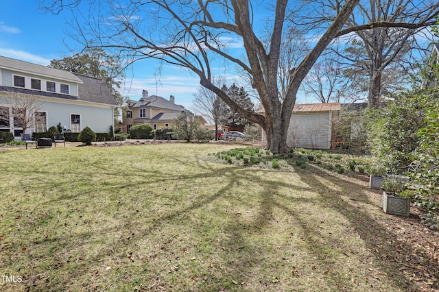 view of yard