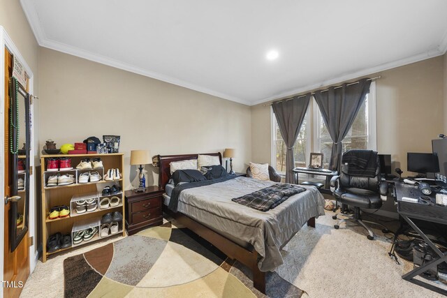 104 Sierra Dr, Chapel Hill, NC 27514 - bedroom with ornamental molding