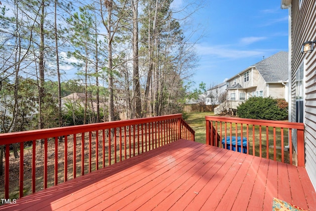 view of deck