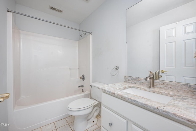 155 Georgetown Woods Dr, Youngsville, NC 27596 - bathroom featuring tile patterned flooring, vanity, and shower / washtub combination