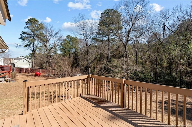 view of deck