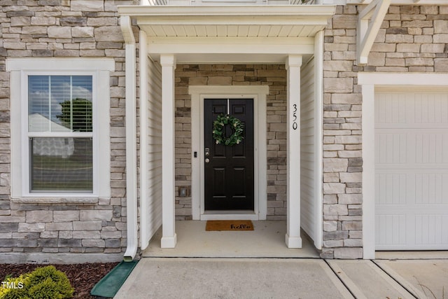 350 Arlie Ln, Lillington, NC 27546 - entrance to property featuring stone siding